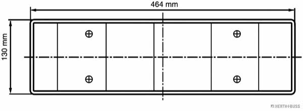 H+B Elparts Фонарь задний правый – цена 5061 UAH