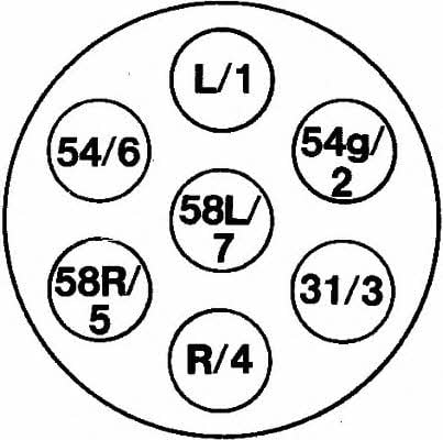 8JB001941001 Hella Розетка