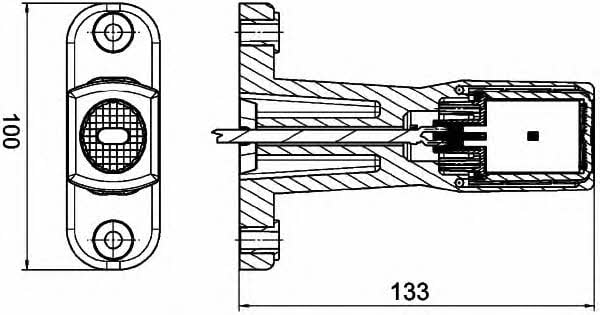 2XS011768021 Hella Фонарь габаритный