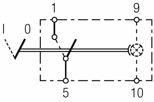 6EH004570021 Hella Вимикач