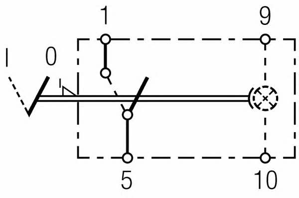 6EH007832041 Hella Выключатель