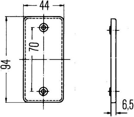 8RA003326002 Hella Отражатель света