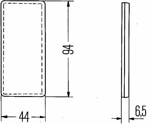Отражатель света Hella 8RA 003 326-031
