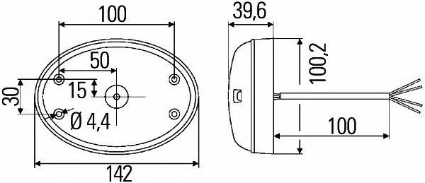 2SD343390011 Hella Ліхтар задній