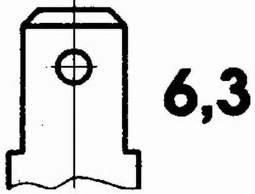 6PT009107221 Hella Датчик температури охолоджувальної рідини