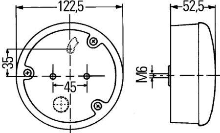 2ZR964169351 Hella Ліхтар заднього ходу