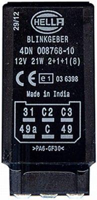 Реле указателя поворотов Hella 4DN 008 768-101