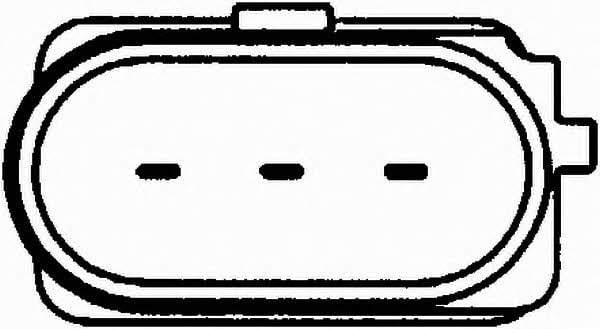 6PU009163311 Hella Датчик положения коленчатого вала