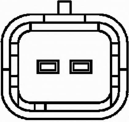 Датчик положения коленчатого вала Hella 6PU 009 163-471