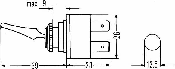 Выключатель Hella 6FG 002 315-001