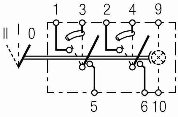 6RH004570187 Hella Выключатель