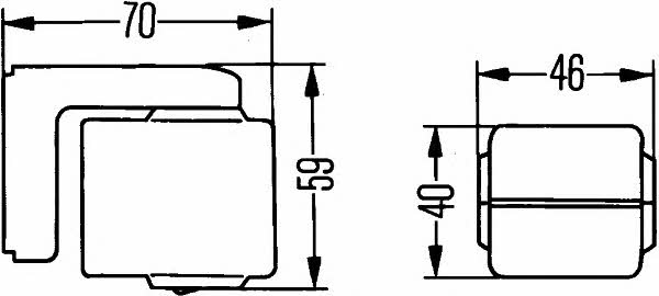 Лампа галогенная 12В Hella 2AB 004 532-102