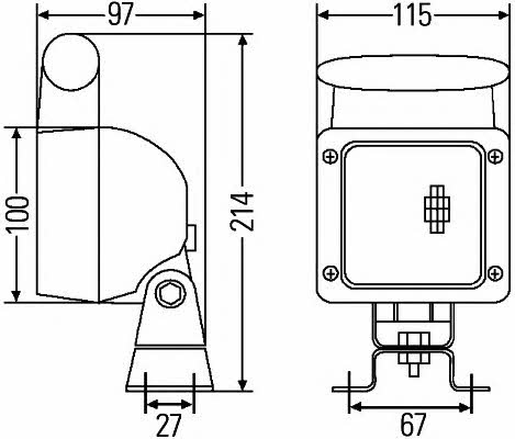 Hella Фара дополнительного света – цена [object Object] UAH