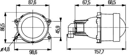 Купить Hella 1KL 998 570-021 по низкой цене в Украине!