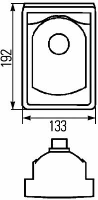 2SB008805201 Hella Ліхтар задній правий