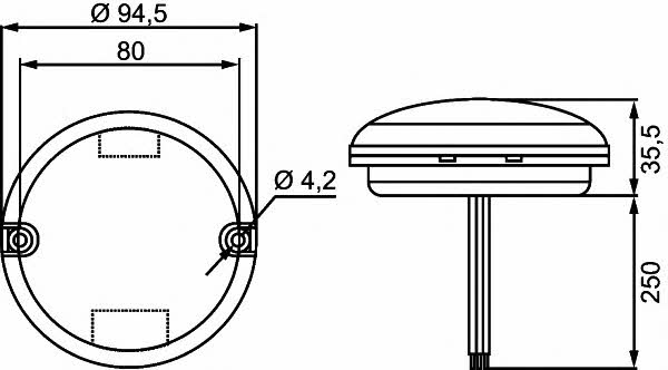 Hella 2BE 357 028-051 Ліхтар покажчика повороту 2BE357028051: Купити в Україні - Добра ціна на EXIST.UA!