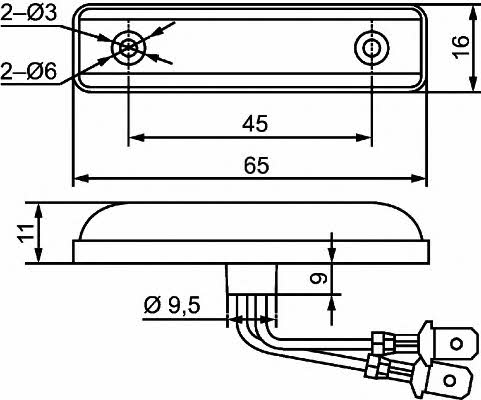 2TM357010111 Hella Фонарь задний