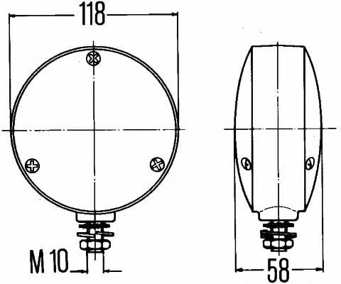 Hella 2BA 003 022-037 Фонарь указателя поворота 2BA003022037: Купить в Украине - Отличная цена на EXIST.UA! 2BA003022037 Hella Фонарь указателя поворота