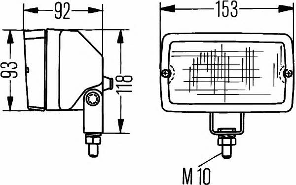 Купить Hella 1GA 005 060-041 по низкой цене в Украине!