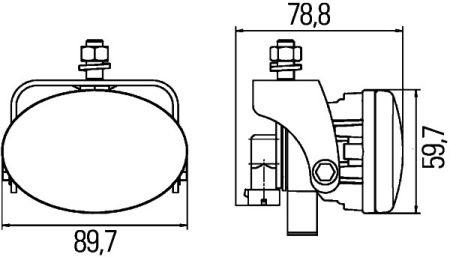 Hella Фары противотуманные, комплект – цена 933 UAH