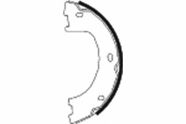 8DA355050071 Hella-Pagid Колодки тормозные стояночного тормоза