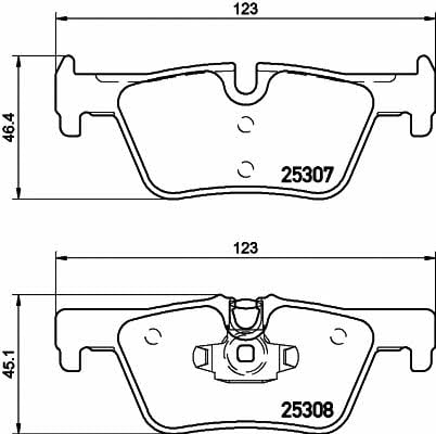 Купить Hella-Pagid 8DB 355 019-971 по низкой цене в Украине!