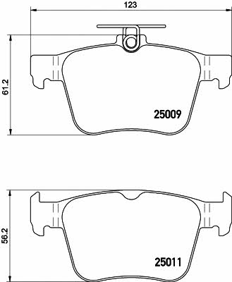 Купить Hella-Pagid 8DB 355 020-261 по низкой цене в Украине!