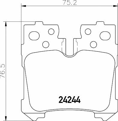 Купить Hella-Pagid 8DB 355 006-651 по низкой цене в Украине!
