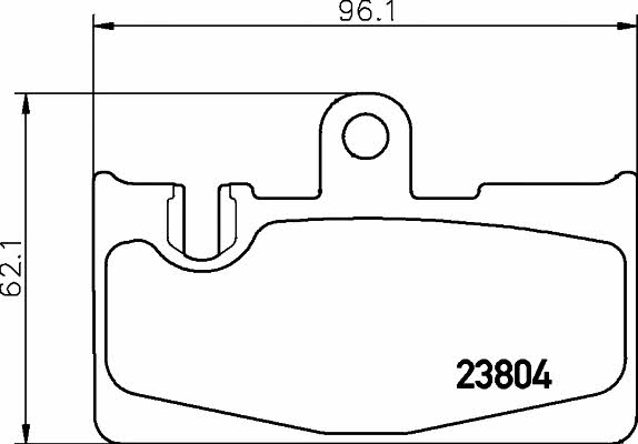 Купить Hella-Pagid 8DB 355 011-661 по низкой цене в Украине!