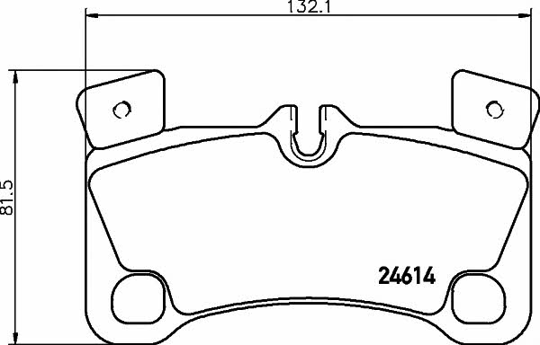 Купить Hella-Pagid 8DB 355 014-631 по низкой цене в Украине!