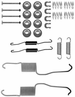 8DZ355200891 Hella-Pagid Комплект монтажний гальмівних колодок