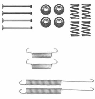 8DZ355205411 Hella-Pagid Комплект монтажний гальмівних колодок