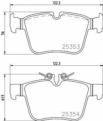 Купить Hella-Pagid 8DB 355 021-831 по низкой цене в Украине!