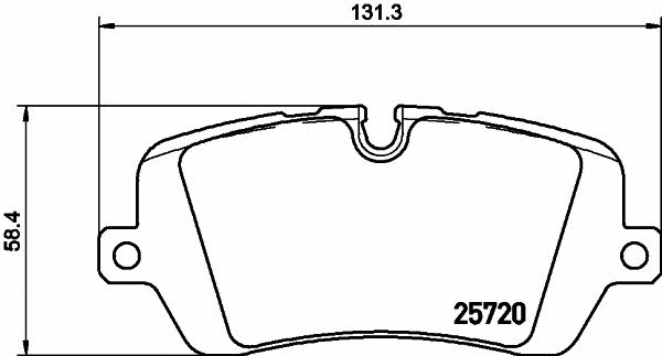 Купить Hella-Pagid 8DB 355 020-361 по низкой цене в Украине!