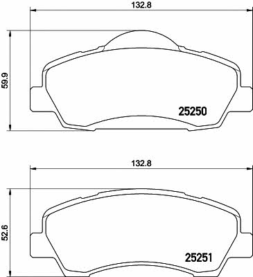 Купить Hella-Pagid 8DB 355 020-771 по низкой цене в Украине!