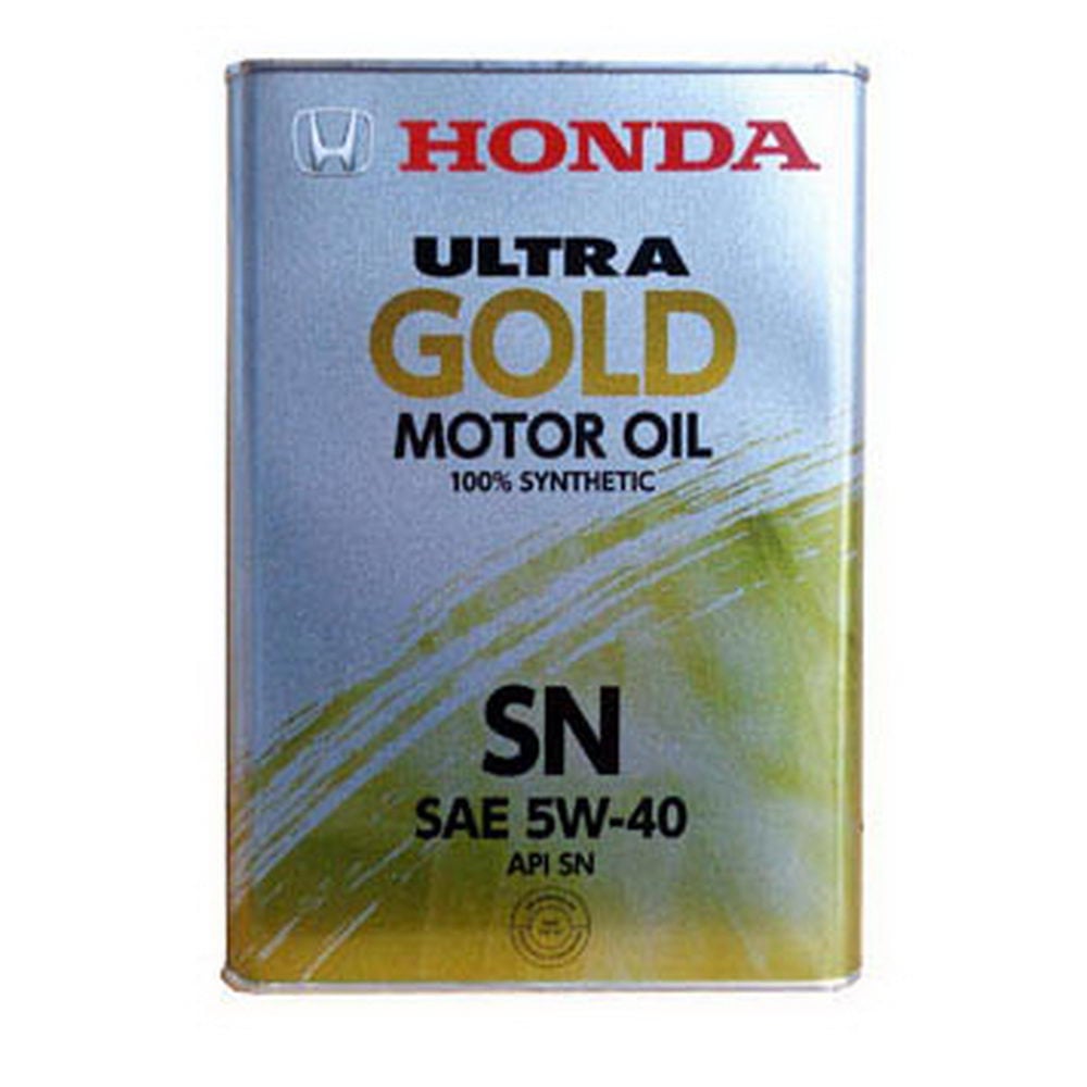 Honda 08220-99974 Моторна олива Honda Ultra Gold 5W-40, 4л 0822099974: Купити в Україні - Добра ціна на EXIST.UA!