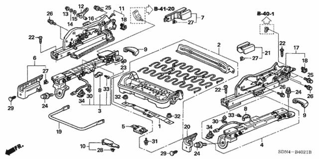 81264SDNL01 Honda Кронштейн осушителя
