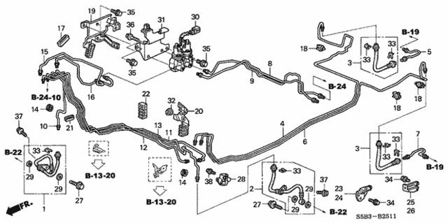 46392S5BA11 Honda Кліпса