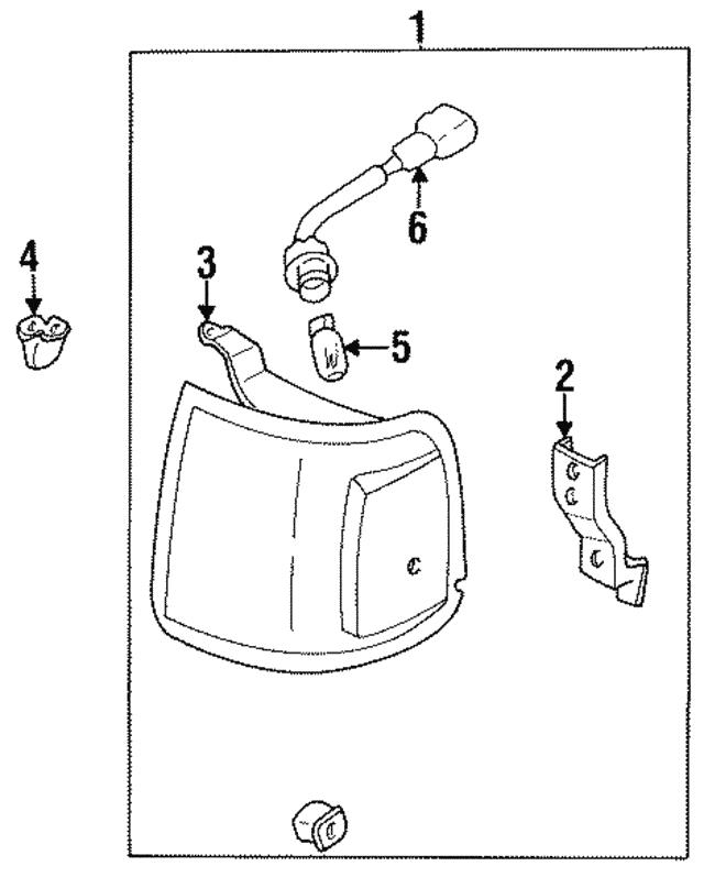8943240910 Honda Кронштейн осушувача
