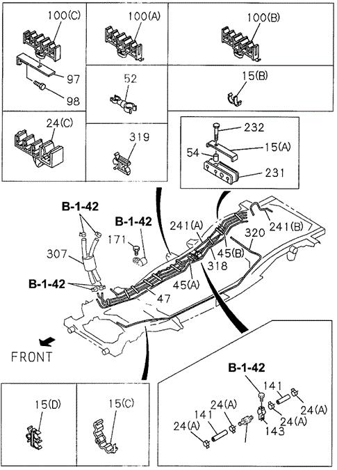 8972312610 Honda Клипса