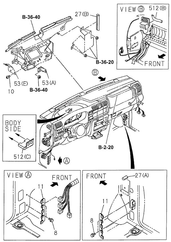 8971272680 Honda Кронштейн осушителя