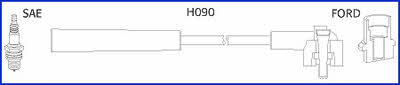 Huco 134673 Дроти високовольтні, комплект 134673: Купити в Україні - Добра ціна на EXIST.UA!
