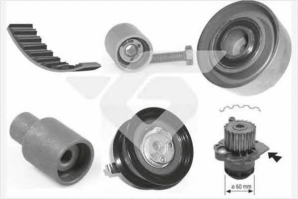 KH160WP58 Hutchinson Ремінь ГРМ, комплект з водяним насосом