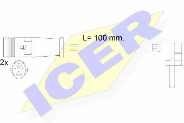 Icer 610548 E C Датчик зносу гальмівних колодок 610548EC: Купити в Україні - Добра ціна на EXIST.UA!