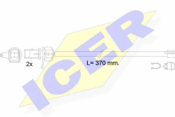 Icer 610608 E C Датчик зносу гальмівних колодок 610608EC: Купити в Україні - Добра ціна на EXIST.UA!