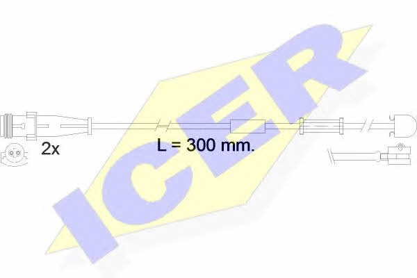 Icer 610504 E C Датчик зносу гальмівних колодок 610504EC: Купити в Україні - Добра ціна на EXIST.UA!