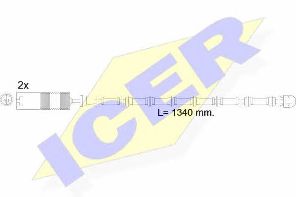 Icer 610391 E C Датчик зносу гальмівних колодок 610391EC: Купити в Україні - Добра ціна на EXIST.UA!