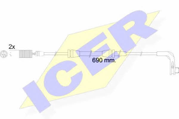 Icer 610479 E C Датчик зносу гальмівних колодок 610479EC: Купити в Україні - Добра ціна на EXIST.UA!