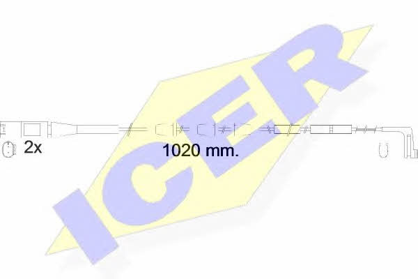 Icer 610555 E C Датчик зносу гальмівних колодок 610555EC: Купити в Україні - Добра ціна на EXIST.UA!