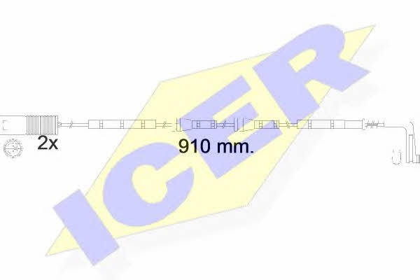 Icer 610540 E C Датчик зносу гальмівних колодок 610540EC: Купити в Україні - Добра ціна на EXIST.UA!